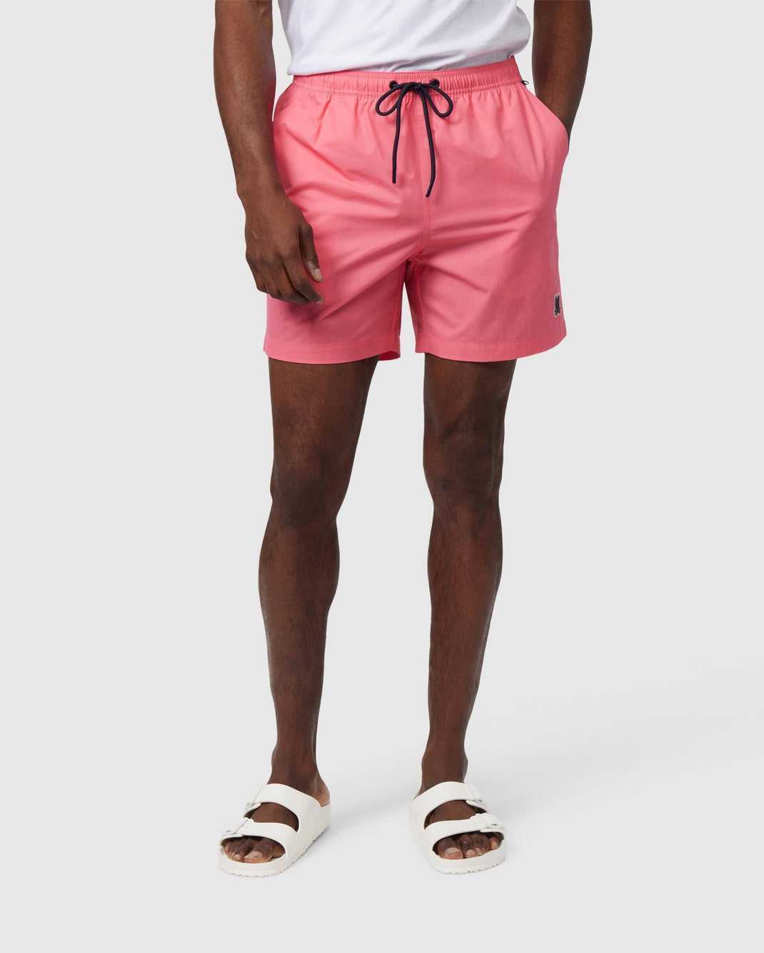 Slip de Bain Psycho Bunny Malta Hydrochromic Swim Trunk Rose Homme | ATE-06367143